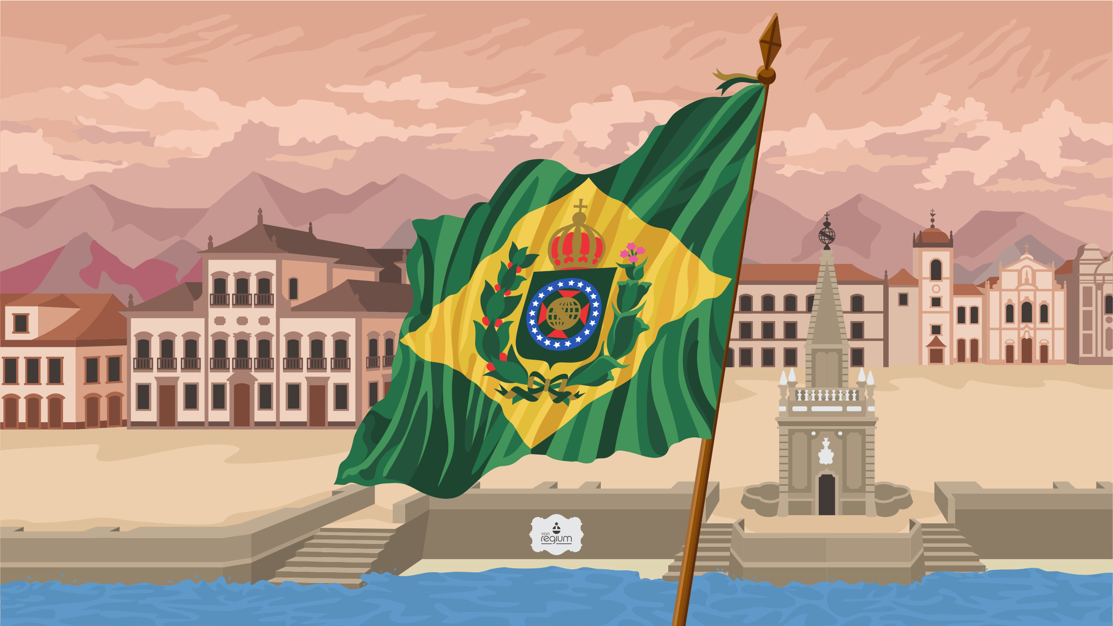 Wallpaper Bandeira Império do Brasil